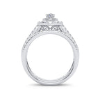 14K 1.00ct Diamond Bridal Ring - Johnny Dang & Co