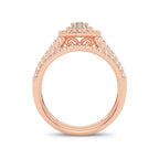 14K 1.00ct Diamond Bridal Ring - Johnny Dang & Co
