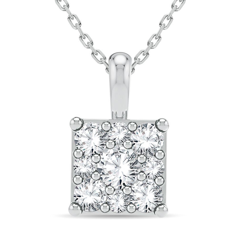 14K 0.23CT Diamond Pendant - Johnny Dang & Co