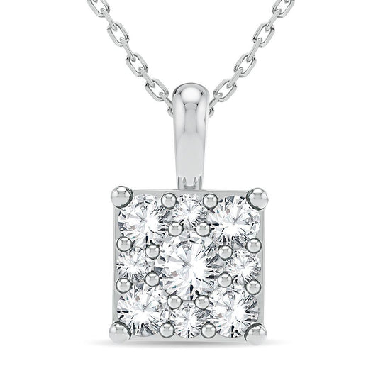 14K 0.23CT Diamond Pendant - Johnny Dang & Co