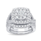 14K 2.00CT Diamond Bridal Ring - Johnny Dang & Co