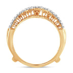 14K 1.00CT Diamond RING GUARD - Johnny Dang & Co
