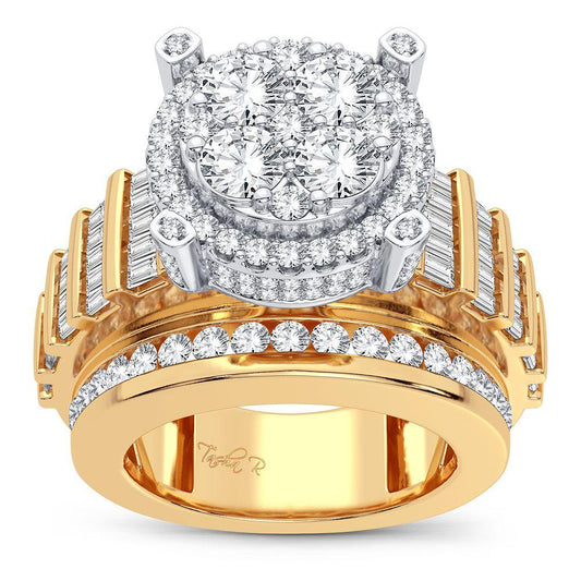 14K 3.40CT Diamond Ring - Johnny Dang & Co