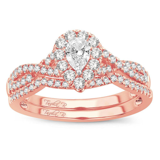 14K 0.75 Fancy Cut Bridal - Johnny Dang & Co