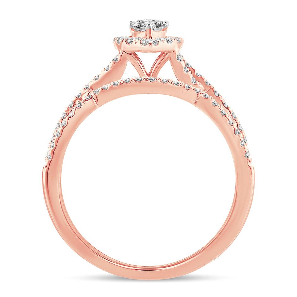 14K 0.75 Fancy Cut Bridal - Johnny Dang & Co