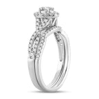 14K 0.75CT Diamond BRIDAL RING - Johnny Dang & Co