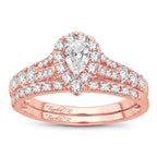 14K 1.00CT Diamond BRIDAL RING - Johnny Dang & Co