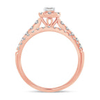 14K 1.00CT Diamond BRIDAL RING - Johnny Dang & Co