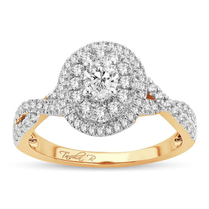 14K 0.75CT Engagement Ring - Johnny Dang & Co