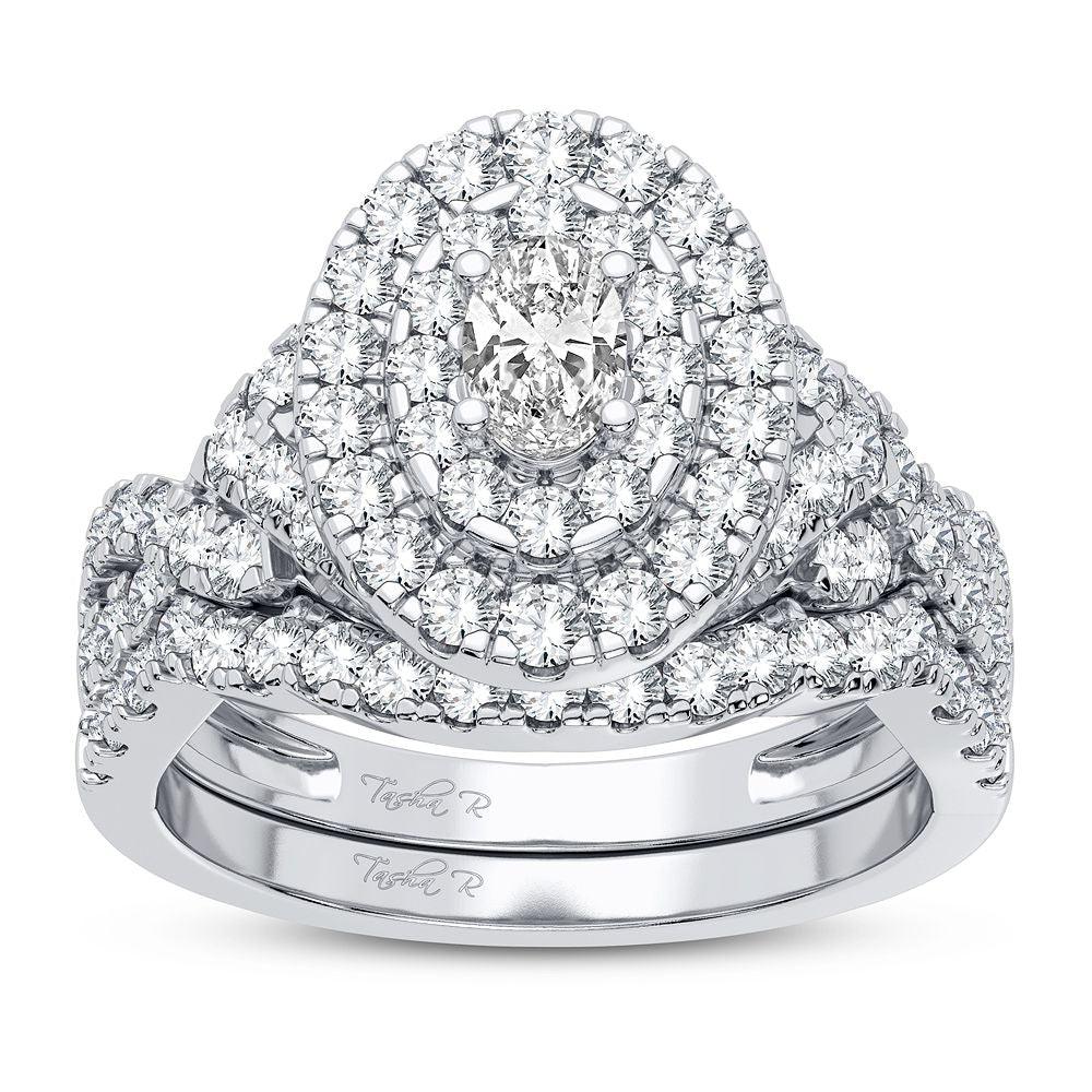 14K 1.50CT Diamond Bridal Ring - Johnny Dang & Co