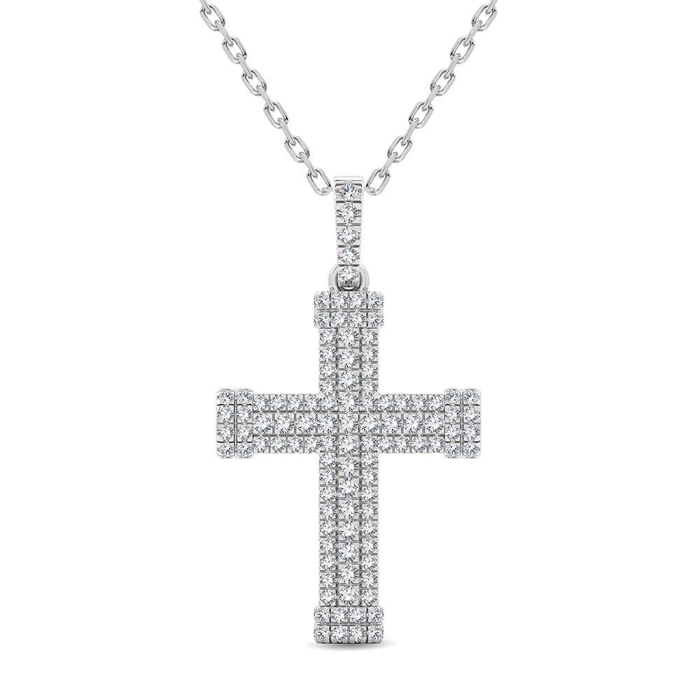 14K 1.00CT Diamond Pendant - Johnny Dang & Co