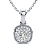 14K 0.13CT Diamond Pendant - Johnny Dang & Co