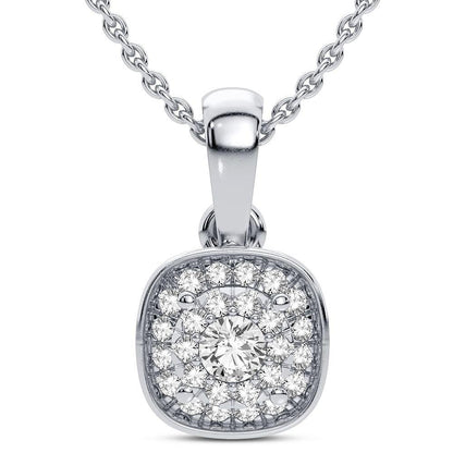 14K 0.13CT Diamond Pendant - Johnny Dang & Co