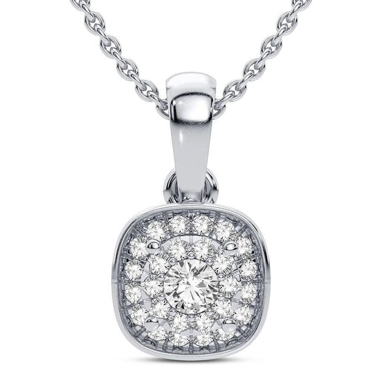 14K 0.13CT Diamond Pendant - Johnny Dang & Co