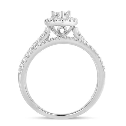 14K 1.00CT Diamond RING - Johnny Dang & Co