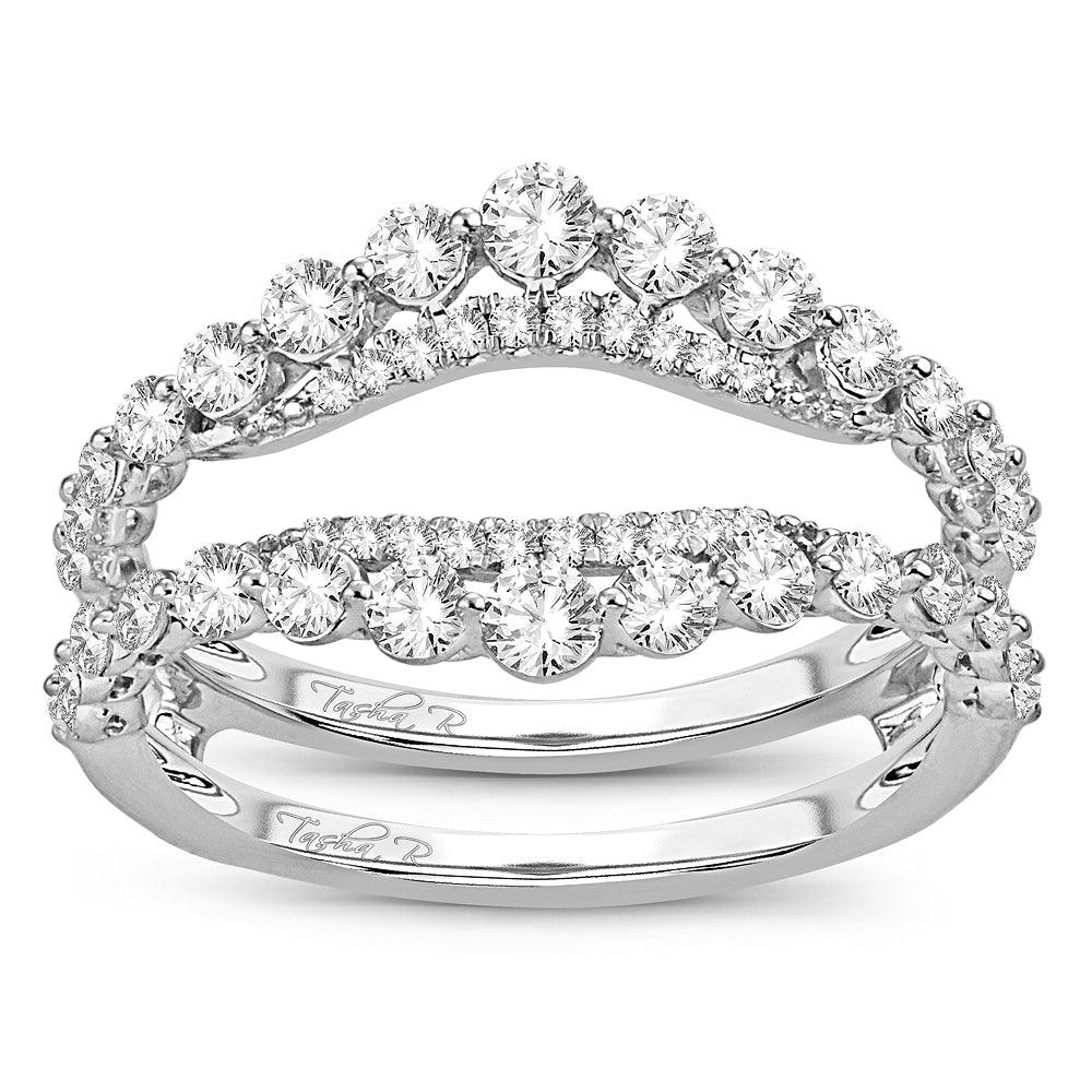 14K 1.00CT Diamond RING GUARD - Johnny Dang & Co
