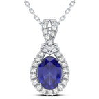 14K 0.14CT Diamond Pendant - Johnny Dang & Co