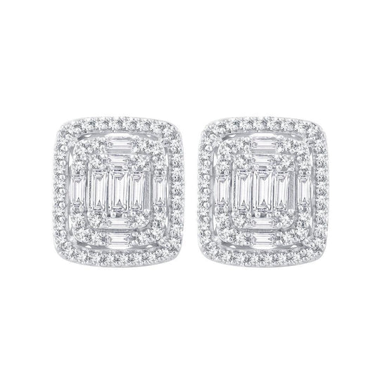 14K 0.75ct Diamond Earring - Johnny Dang & Co