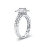 14K 1.00CT Diamond Bridal Ring - Johnny Dang & Co