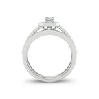 14K 0.68ct Diamond Bridal Ring - Johnny Dang & Co