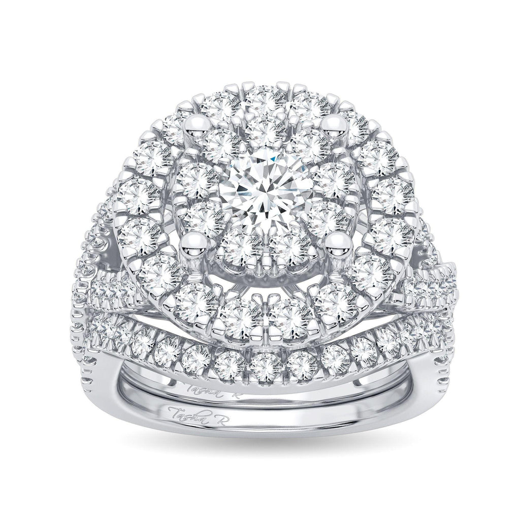 14K 2.00CT Diamond Bridal Ring - Johnny Dang & Co