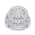 14K 2.00CT Diamond Bridal Ring - Johnny Dang & Co