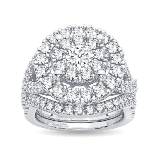 14K 2.00CT Diamond Bridal Ring - Johnny Dang & Co