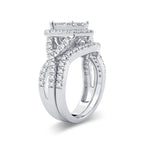 14K 1.50CT Diamond Bridal Ring - Johnny Dang & Co