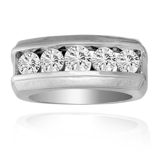 14K 2.00CT Diamond MENS RING - Johnny Dang & Co