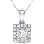 14K 0.25CT Diamond Pendant - Johnny Dang & Co