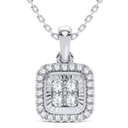 14K 0.25CT DIAMOND PENDANT - Johnny Dang & Co