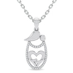 14K 0.10CT Diamond Pendant - Johnny Dang & Co