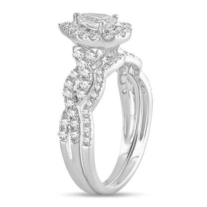14K 1.00CT DIAMOND BRIDALRING - Johnny Dang & Co