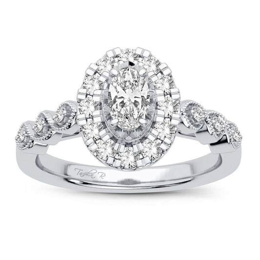14K 0.77CT Diamond Ring - Johnny Dang & Co