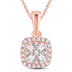 14k 0.50ct Diamond Pendant - Johnny Dang & Co