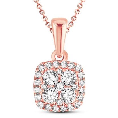 14k 0.50ct Diamond Pendant - Johnny Dang & Co