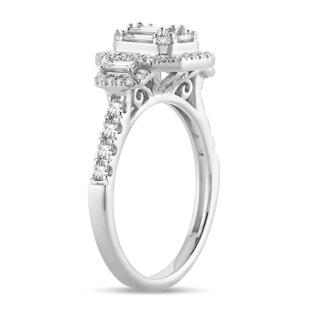 14k 0.75Ct Engagement Ring - Johnny Dang & Co