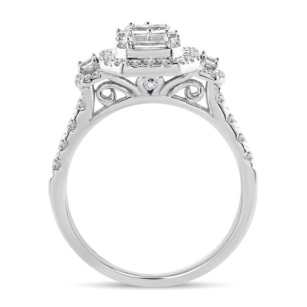 14k 0.75Ct Engagement Ring - Johnny Dang & Co