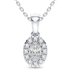 14K 0.25CT Diamond Pendant - Johnny Dang & Co