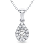 14K 0.25CT Diamond Pendant - Johnny Dang & Co