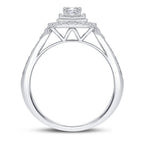 14K 0.75CT DIAMOND BRIDAL RING - Johnny Dang & Co