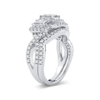 14K 2.00CT Diamond Bridal Ring - Johnny Dang & Co