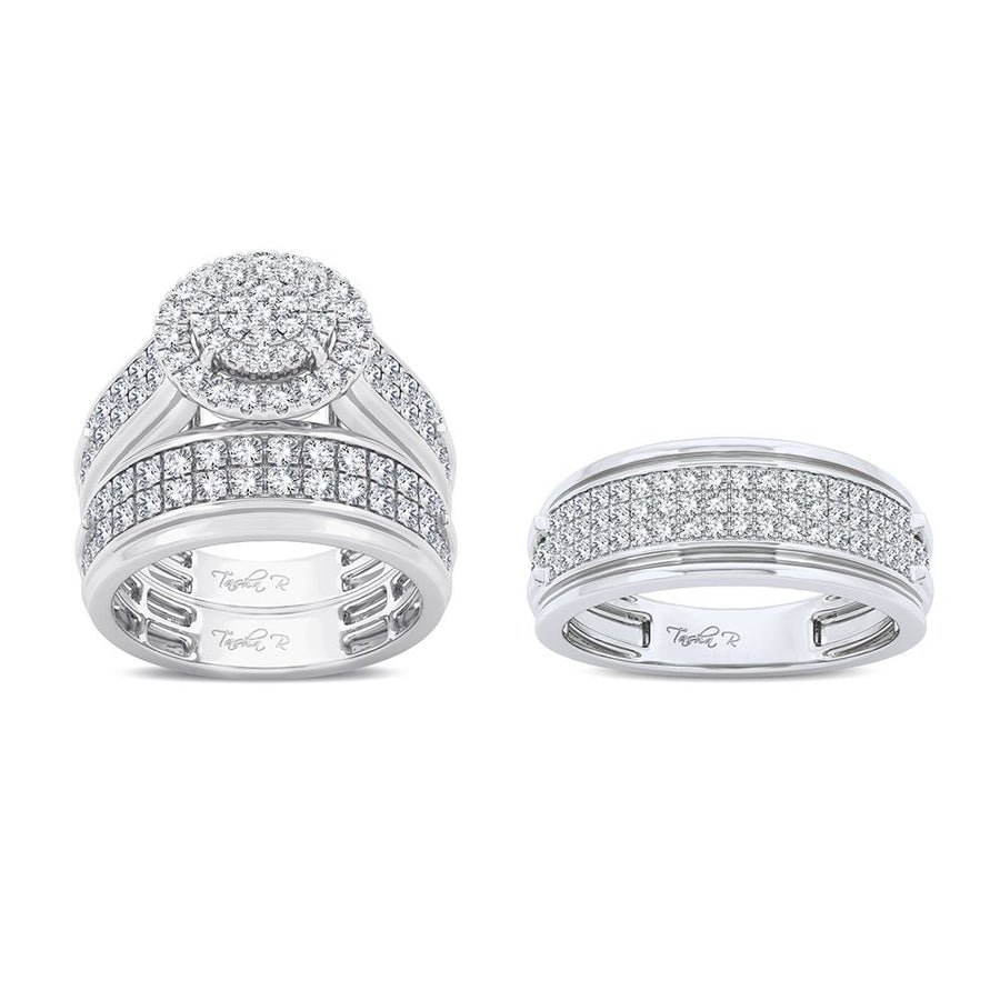 14K 2.10ct Diamond Trio Set