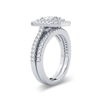14K 1.50CT Diamond Bridal Ring - Johnny Dang & Co