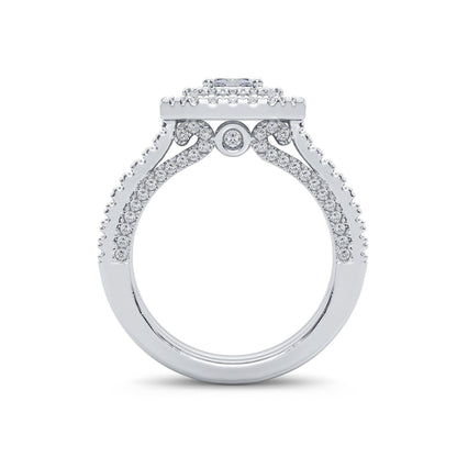 14K 1.50CT Diamond Bridal Ring - Johnny Dang & Co