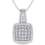 14K 0.20CT Diamond Pendant - Johnny Dang & Co