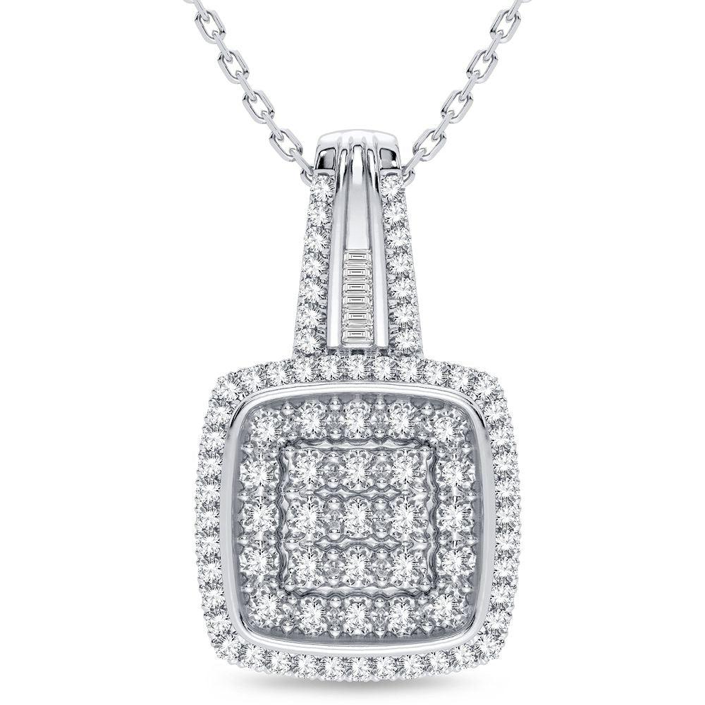 14K 0.20CT Diamond Pendant - Johnny Dang & Co