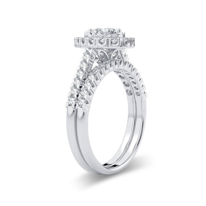 14K 1.05CT Diamond Bridal Ring - Johnny Dang & Co