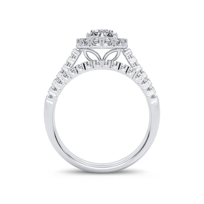 14K 1.05CT Diamond Bridal Ring - Johnny Dang & Co