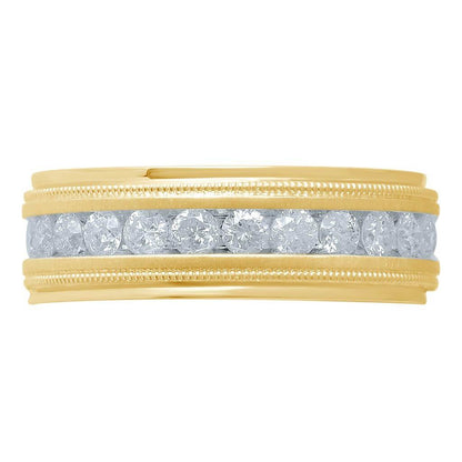 14K 0.96-1.00CT D-MENS BANDS RING - Johnny Dang & Co